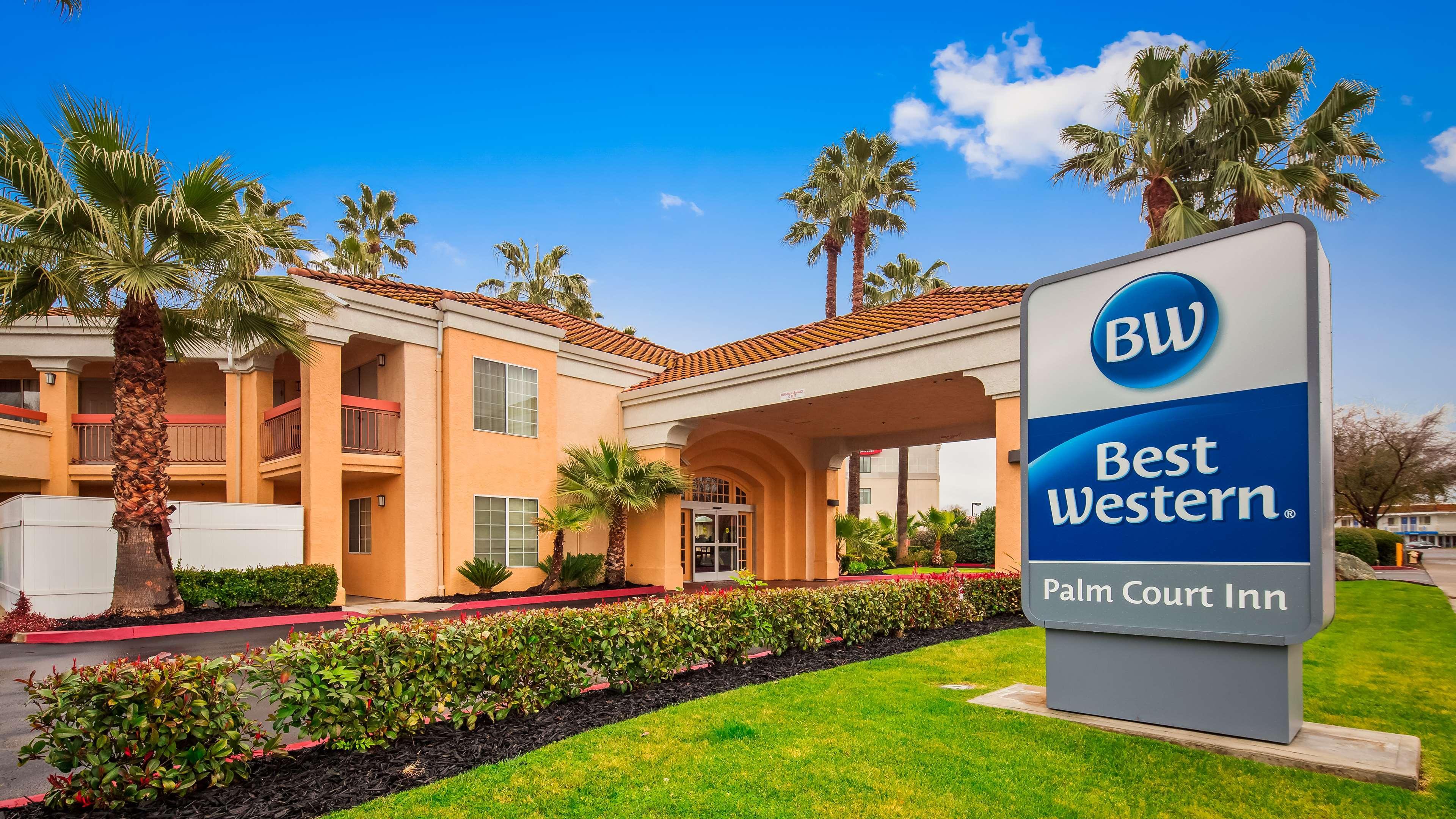 Best Western Palm Court Inn Modesto Exterior photo
